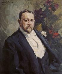 Коровин К.А.  Портрет И.А.Морозова. 1903
